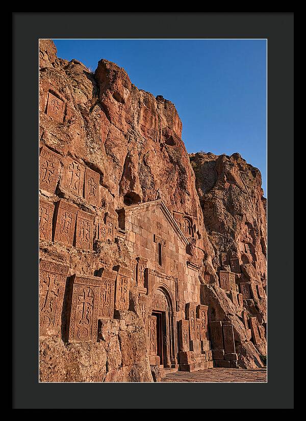 Geghard Monastery Carved Into Cliff Face