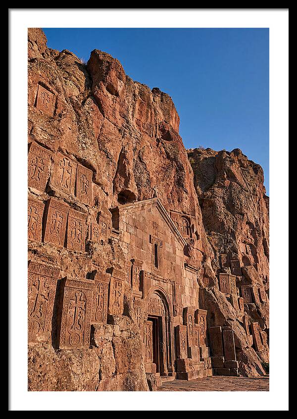 Geghard Monastery Carved Into Cliff Face