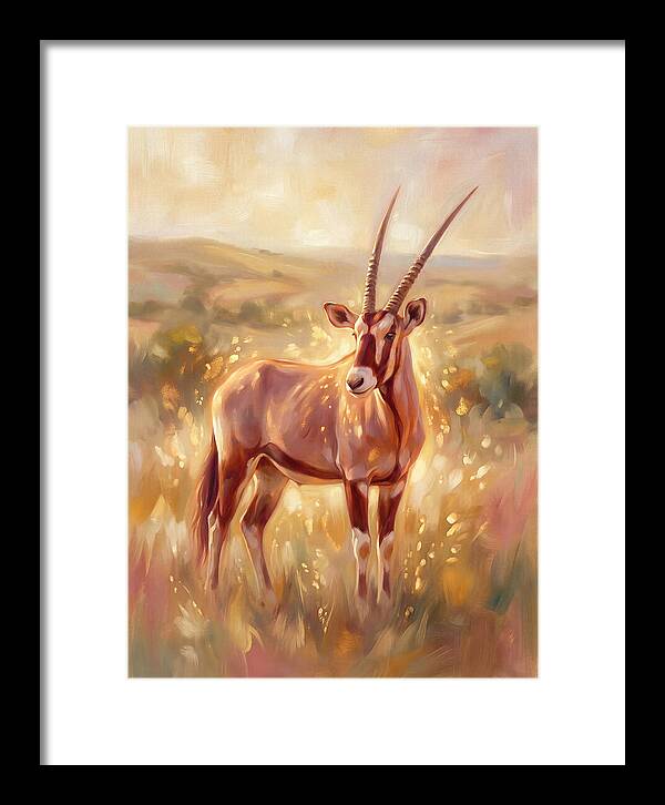 Gemsbok In Light