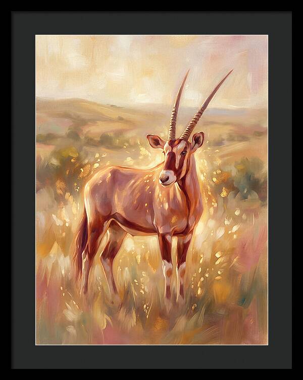 Gemsbok In Light