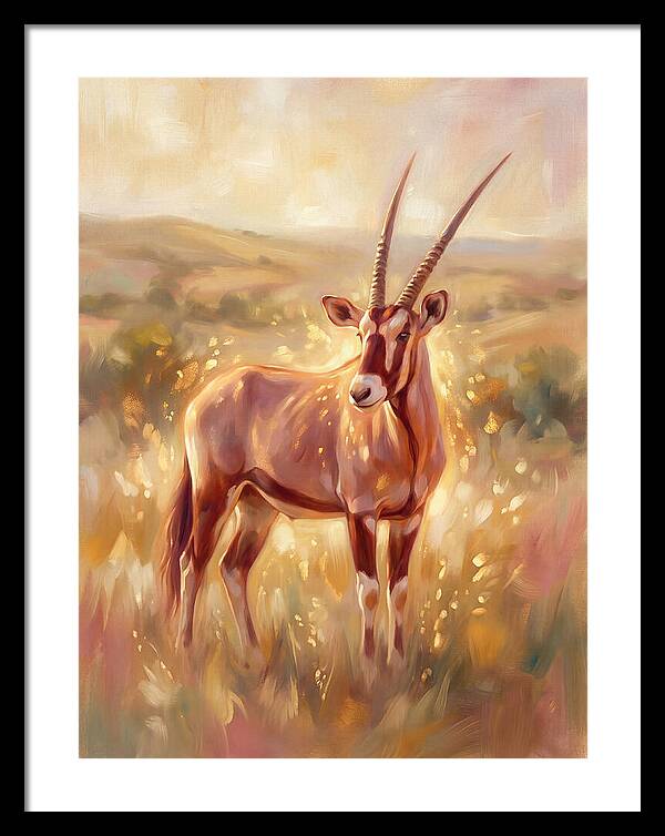 Gemsbok In Light