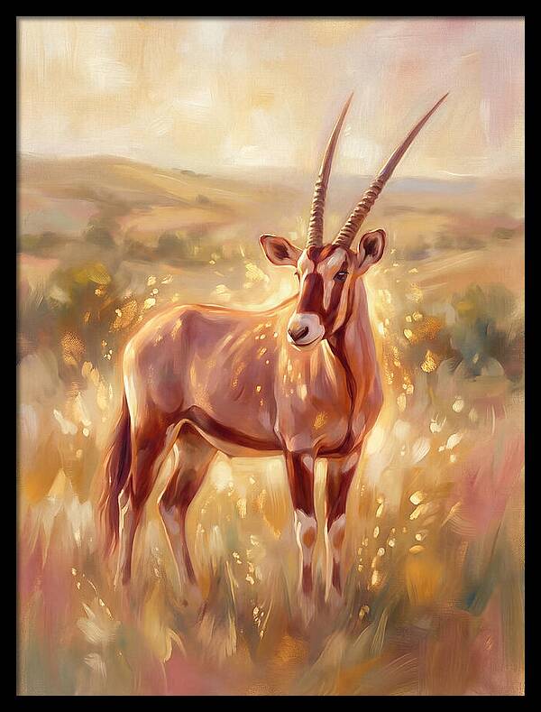 Gemsbok In Light