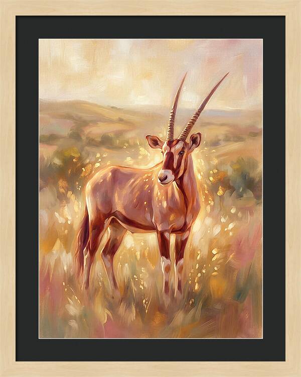 Gemsbok In Light