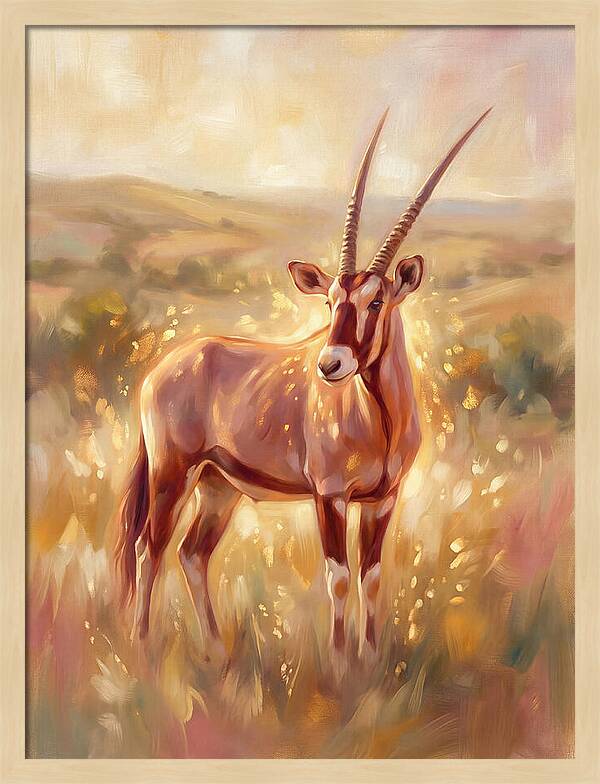 Gemsbok In Light