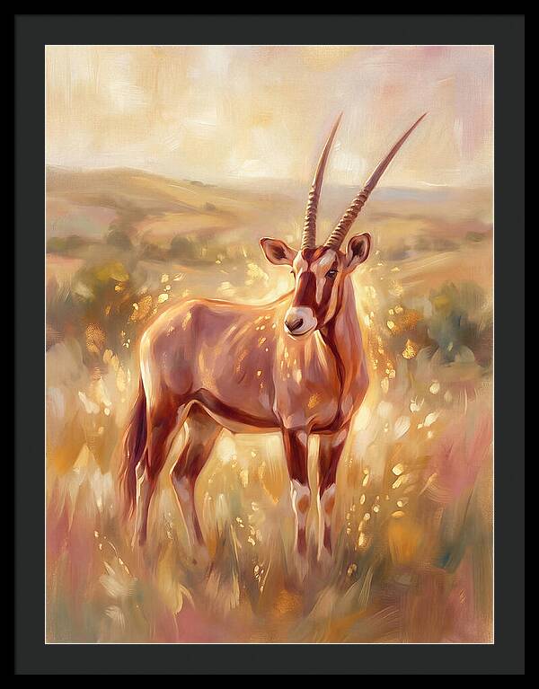 Gemsbok In Light