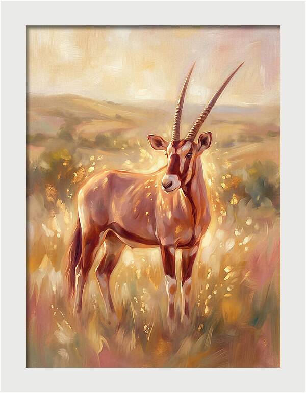 Gemsbok In Light