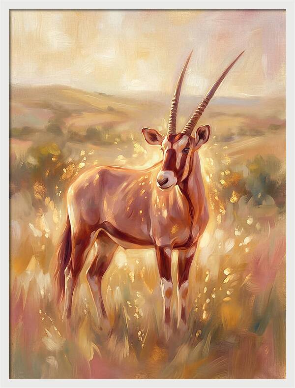 Gemsbok In Light