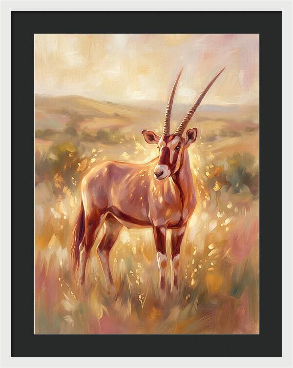 Gemsbok In Light