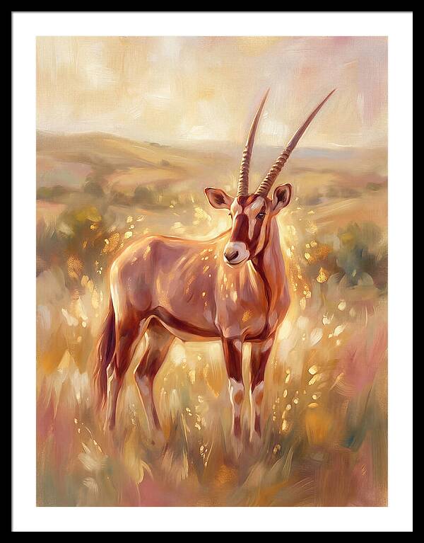 Gemsbok In Light