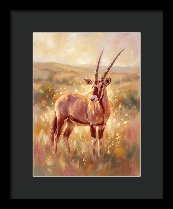 Gemsbok In Light