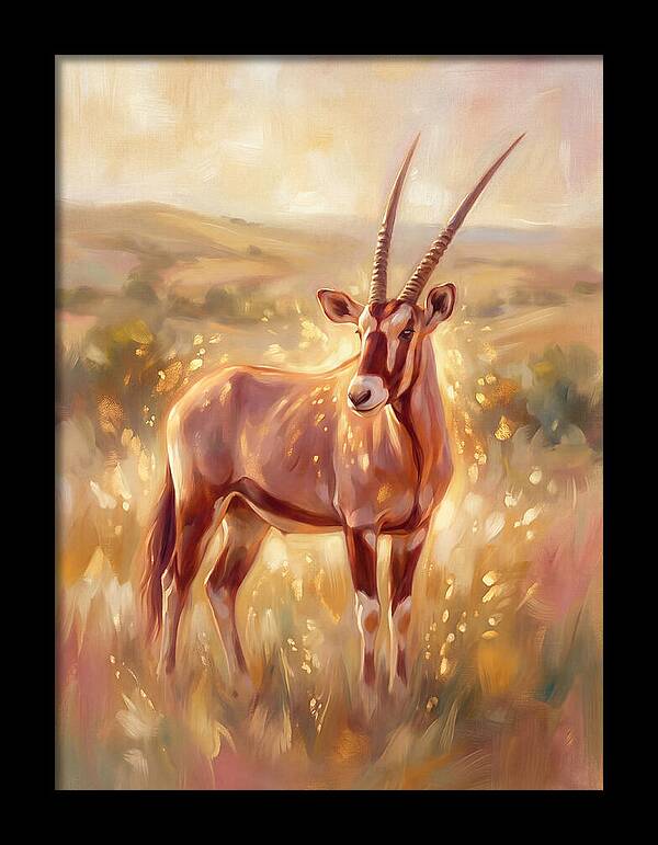 Gemsbok In Light