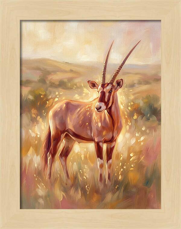 Gemsbok In Light