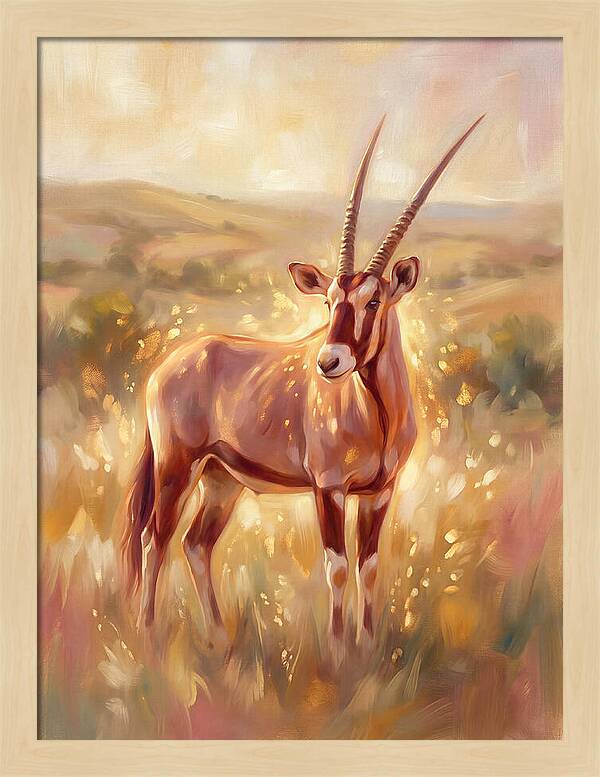 Gemsbok In Light