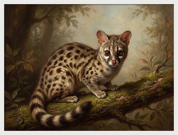 Genet In A Serene Forest