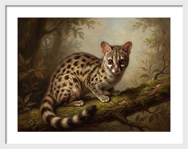 Genet In A Serene Forest