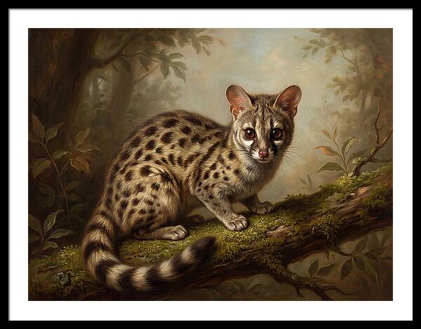 Genet In A Serene Forest