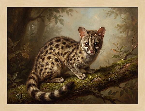 Genet In A Serene Forest