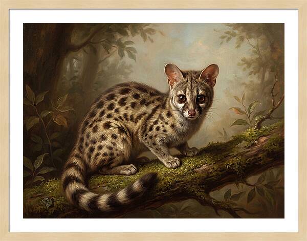 Genet In A Serene Forest