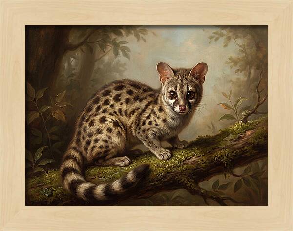 Genet In A Serene Forest