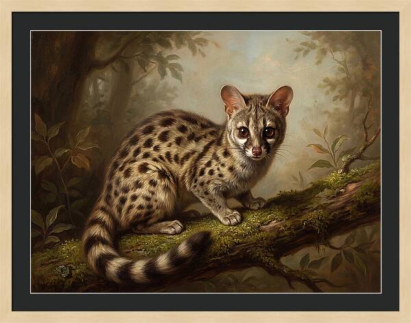 Genet In A Serene Forest