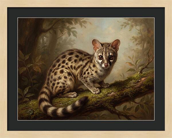 Genet In A Serene Forest