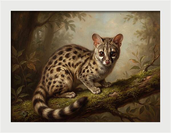Genet In A Serene Forest