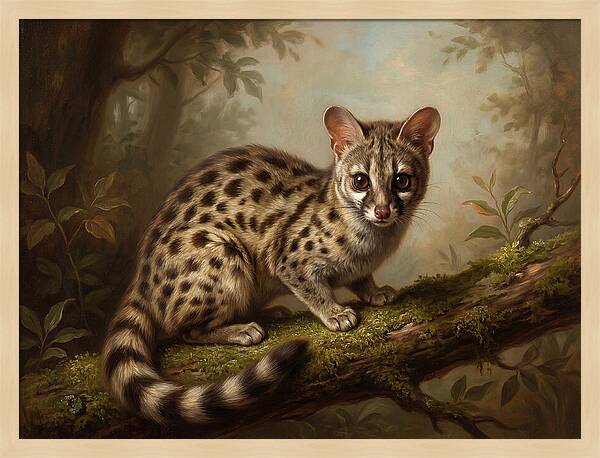 Genet In A Serene Forest