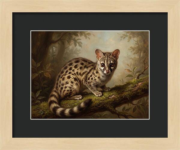 Genet In A Serene Forest