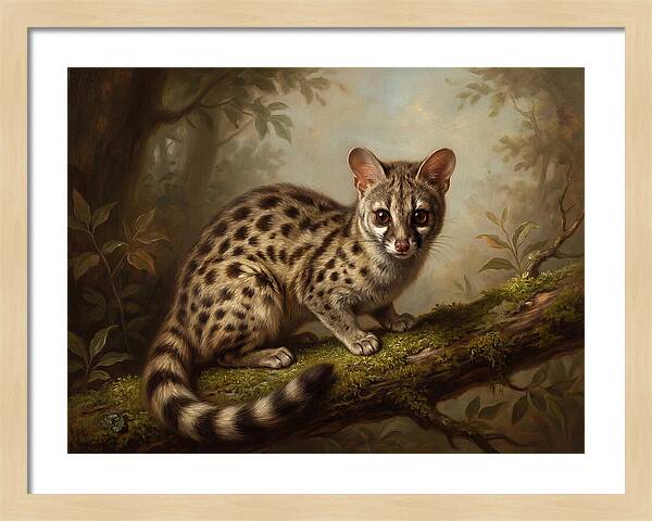 Genet In A Serene Forest