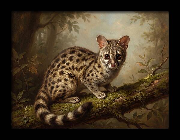 Genet In A Serene Forest