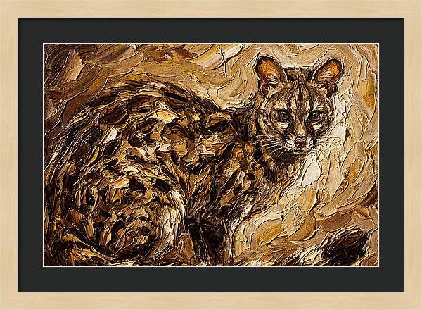 Genet In Earthy Tones