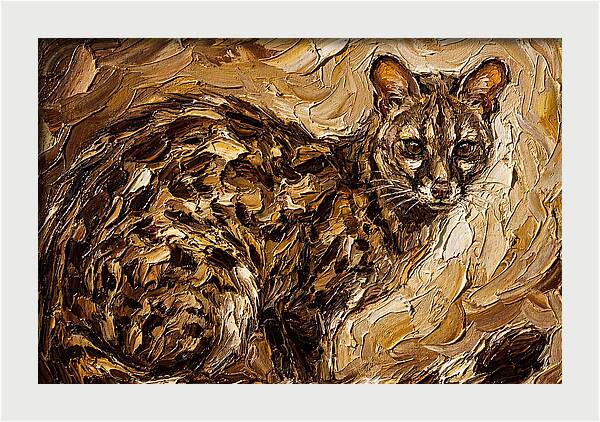Genet In Earthy Tones