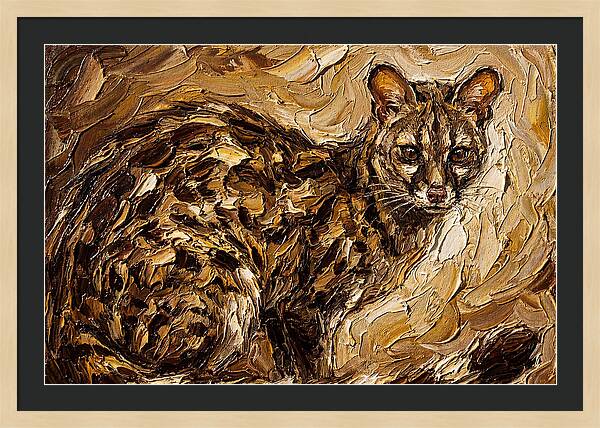 Genet In Earthy Tones