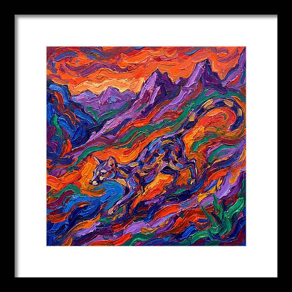 Genet In Vibrant Landscape