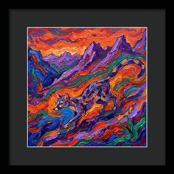 Genet In Vibrant Landscape