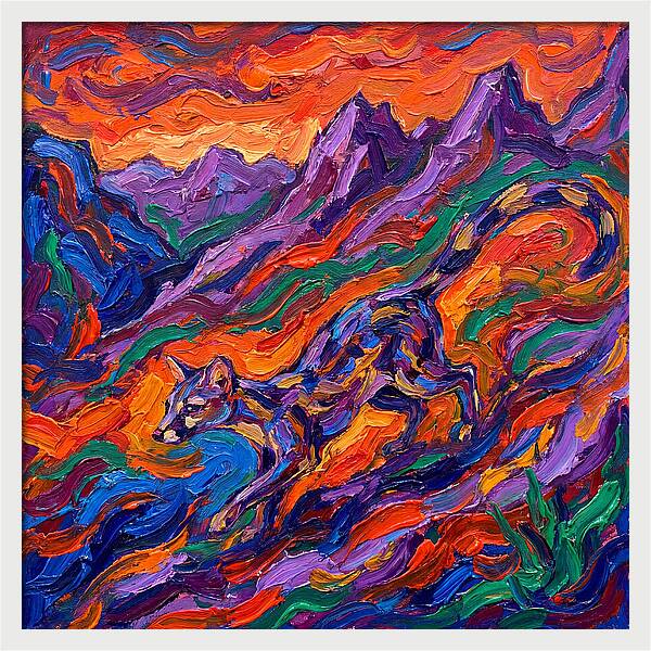 Genet In Vibrant Landscape