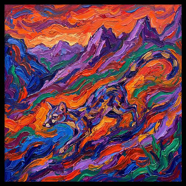 Genet In Vibrant Landscape