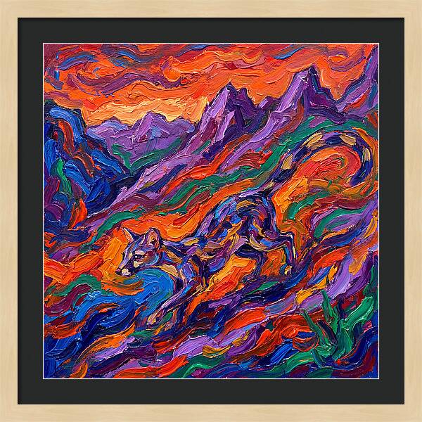Genet In Vibrant Landscape
