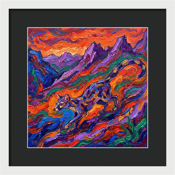 Genet In Vibrant Landscape