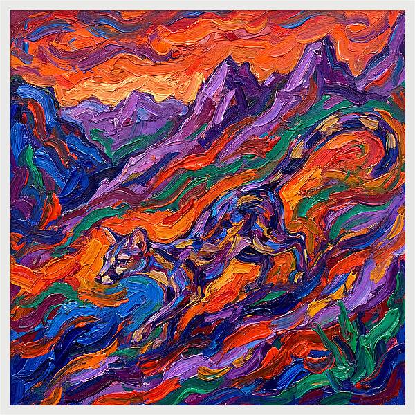 Genet In Vibrant Landscape
