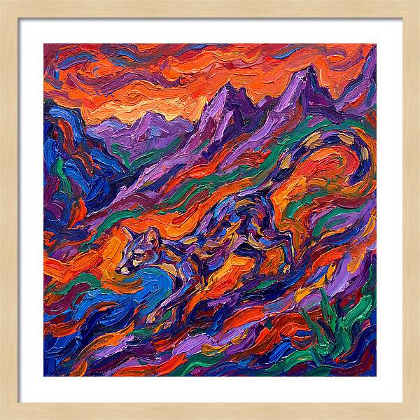 Genet In Vibrant Landscape