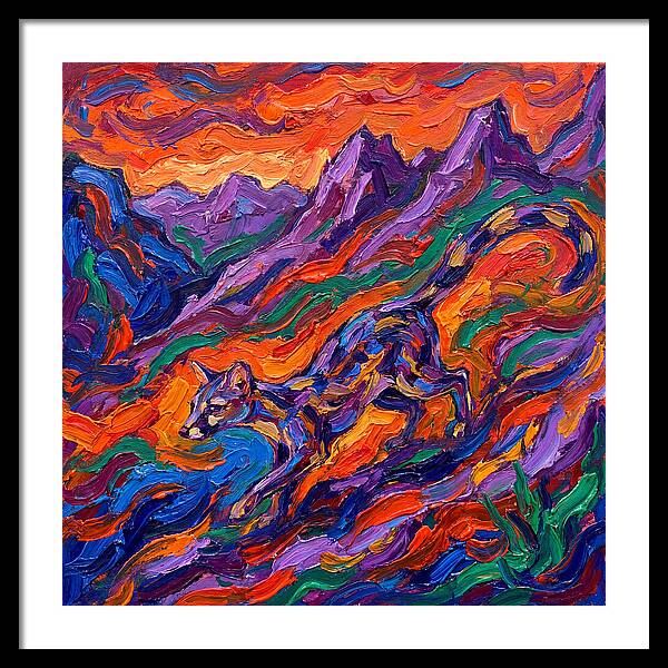 Genet In Vibrant Landscape