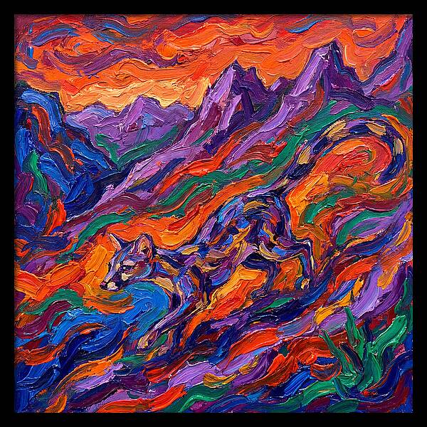 Genet In Vibrant Landscape