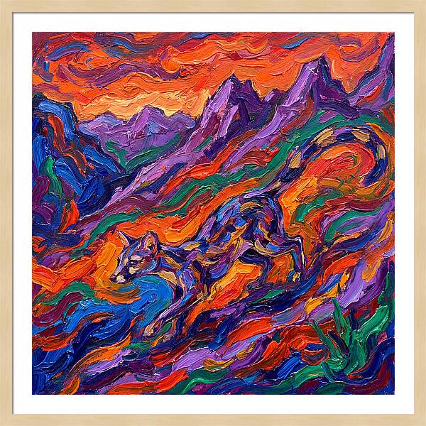 Genet In Vibrant Landscape