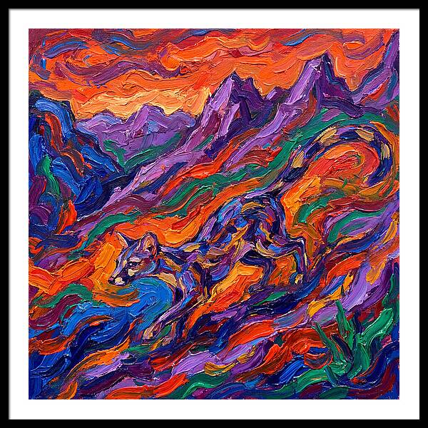 Genet In Vibrant Landscape