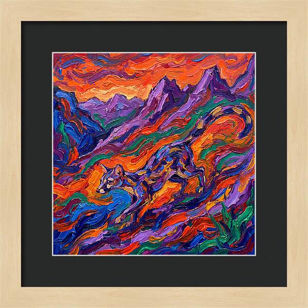 Genet In Vibrant Landscape