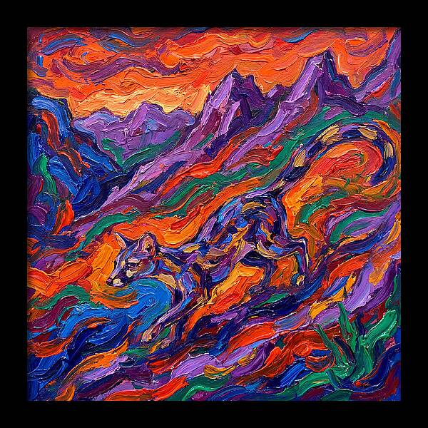 Genet In Vibrant Landscape