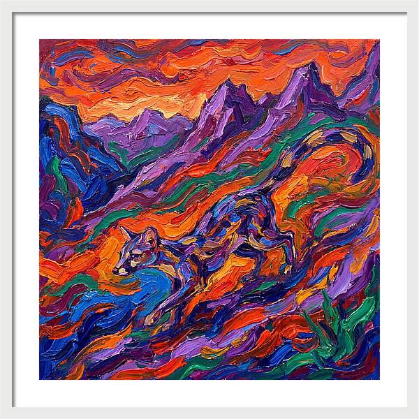 Genet In Vibrant Landscape