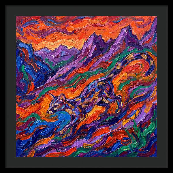 Genet In Vibrant Landscape