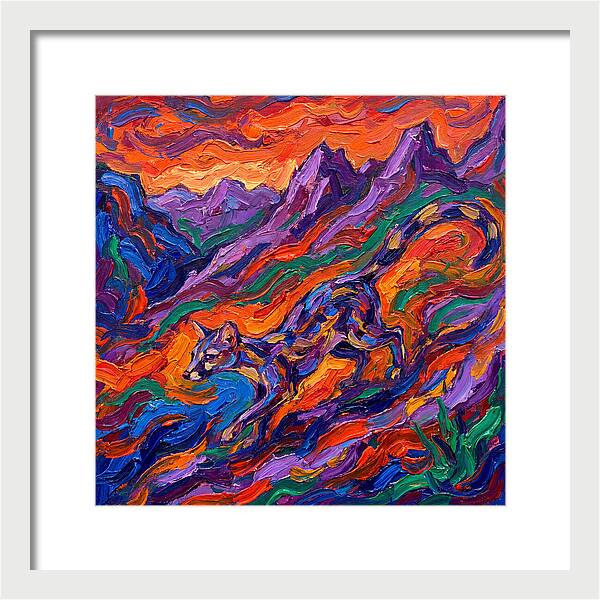 Genet In Vibrant Landscape